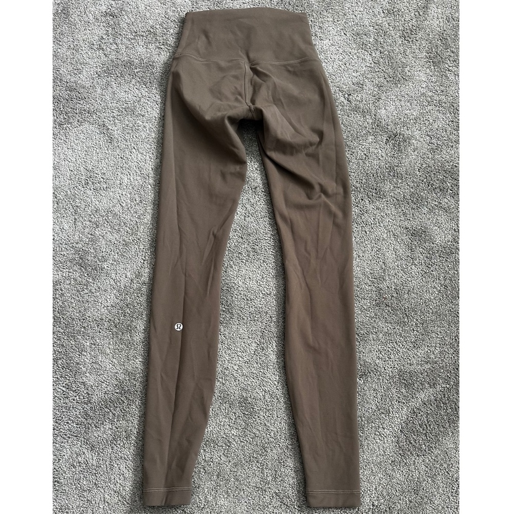 Lululemon Wunder Train High-Rise Tight 28" Army Green Leggings - Picture 2 of 4